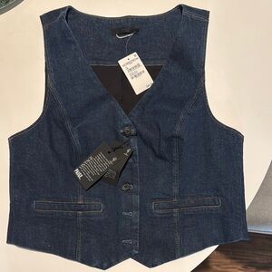 Denim Vest PAIGE NWT